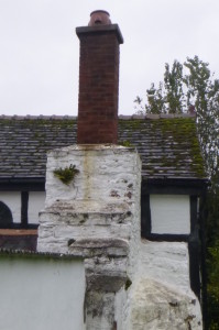 Structural Damage on a chimney stack