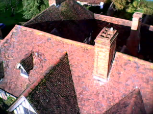 aerial drone Chimney Survey
