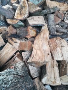 Dried wood 