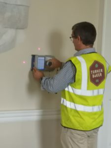 GPR wall survey